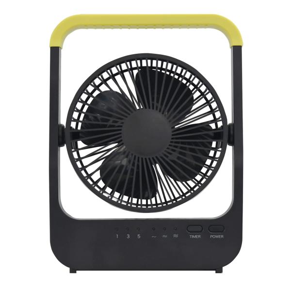 ランド 卓上扇風機 デスクファン 小型  どこでもFAN ホーム &amp; アウトドア  3WAY