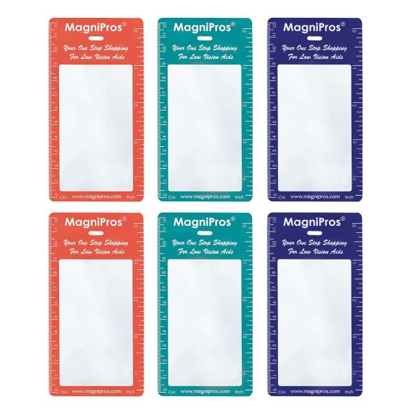 Magnifierfactory MAGDEPO ブックマーク拡大鏡 測定 シートレンズ しおりサイ...