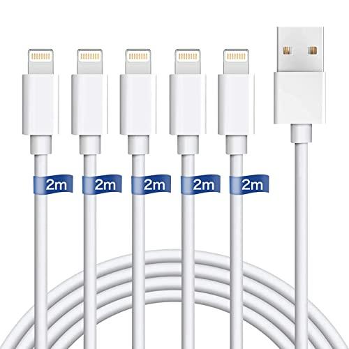 i Phone 充電ケーブル 純正 ライトニングケーブル 2M*5本セット 充電コード アイ