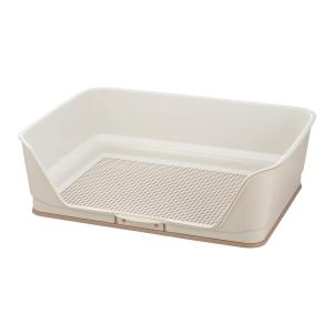 リッチェル お掃除簡単ステップ壁付トイレ アイボリー ワイド
