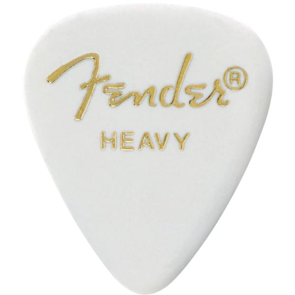 Fender フェンダー ピック 351 PICKPACK,WHITE HVY 12 PICK