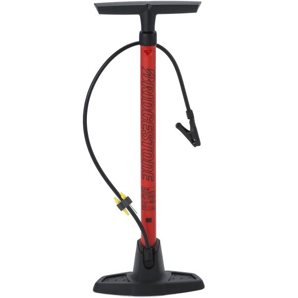 ブリヂストン(BRIDGESTONE) スマートポンプ レッド 自転車 空気入れ ボール・浮