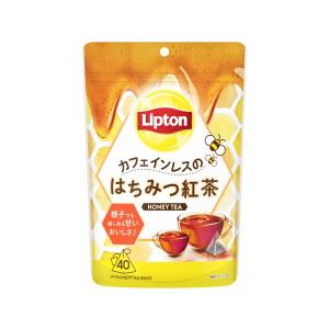 【ネット限定】 リプトン カフェインレスのはちみつ紅茶 ティーバッグ 40P