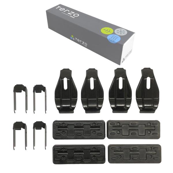 Terzo テルッツォ (by PIAA) ベースキャリア 車種別取付ホルダーセット 4個入 ブ