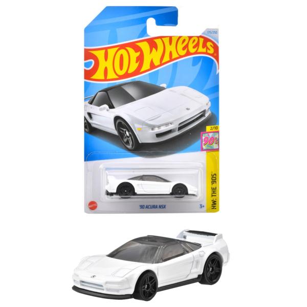 ホットウィール(Hot Wheels) ベーシックカー '90 アキュラ NSX 乗り物おもちゃ