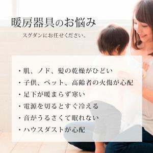 日本製 ケノンヒーター スグダン【アウトレット...の詳細画像3