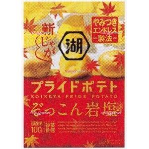 YCxコイケヤ　５５Ｇ 湖池屋プライドポテトぞっこん岩塩×12個【xeco】【エコ配 送料無料 （沖...