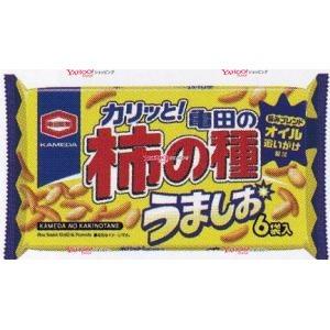 YCx亀田製菓　１５０Ｇ 亀田の柿の種うましお×24個【xw】【送料無料（沖縄は別途送料）】｜mrokkuni