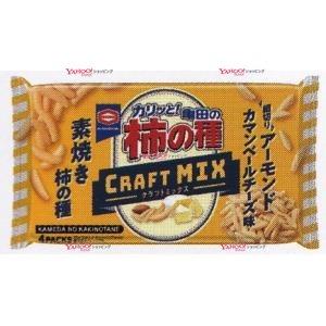 YCx亀田製菓　７０Ｇ 亀田の柿の種クラフトＭＩＸアーモンド×12個【xeco】【エコ配 送料無料 ...