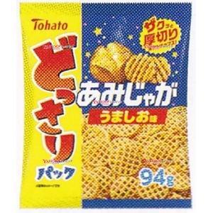 YCx東ハト 94G どっさりパックあみじゃがうましお味×40個【xws6