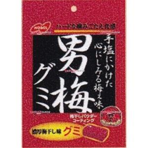 Ycxノーベル製菓 ３８ｇ 男梅グミ 72個 税 X 送料無料 沖縄は別途送料 x ワイワイ菓子問屋ヤフー店 通販 Yahoo ショッピング