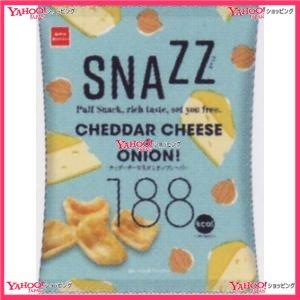 YCxおやつカンパニー 40G SNAZZチェダーチーズ＆オニオンフレーバー×24個 +税