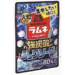 YCx森永製菓　２５Ｇ 大粒ラムネ強炭酸シュワソーダ×120個【x】【送料無料（沖縄は別途送料）】