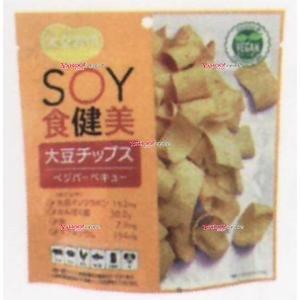 YCxMDH　７２Ｇ 大豆習慣ＳＯＹ食健美大豆チップスベジバーベキュー×96個【x】【送料無料（沖縄...