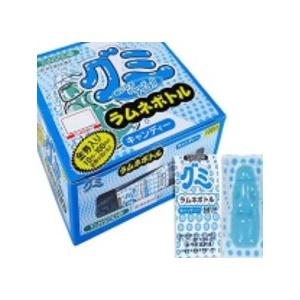 YCx駄菓子　 丹生堂　１個　ラムネボトルグミ　　×100個【駄xima】【メール便送料無料】