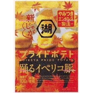 OExコイケヤ　５５Ｇ 湖池屋プライドポテト踊るイベリコ豚×12個【xeco】【エコ配 送料無料 （...