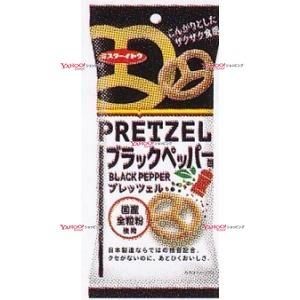 OExイトウ製菓　４０Ｇ プレッツェルブラックペッパー味×160個【xw】【送料無料（沖縄は別途送料...