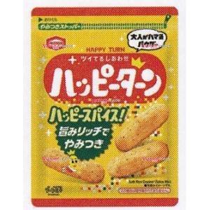 OEx亀田製菓　７３Ｇ ハッピーターンスパイス×24個【xw】【送料無料（沖縄は別途送料）】｜mrokoe