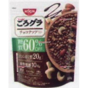 OEx日清シスコ　３５０Ｇ ごろグラ糖質６０％オフ　チョコナッツ【チョコ】×12個【xeco】【エコ...