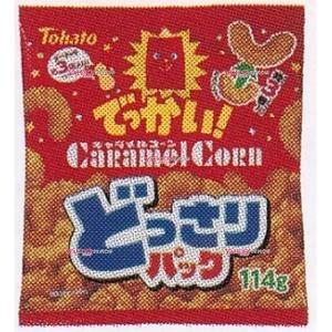 OEx東ハト　１１４Ｇ どっさりパックキャラメルコーン×40個【xw】【送料無料（沖縄は別途送料）】