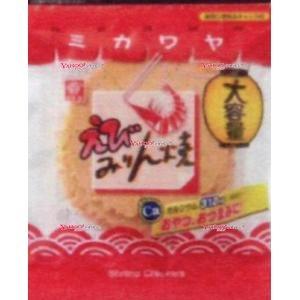 OEx三河屋製菓　１２枚 大容量えびみりん焼×24個【x】【送料無料（沖縄は別途送料）】