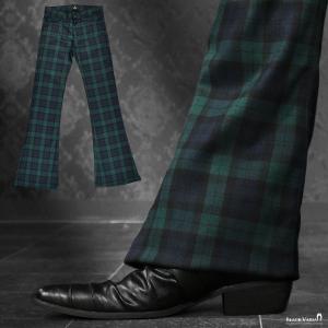 タータンチェックパンツ 緑の商品一覧 通販 Yahoo ショッピング
