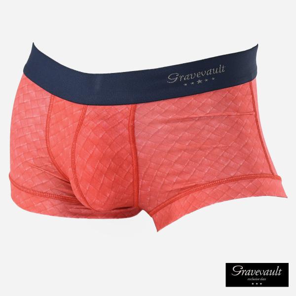 Gravevault ボクサーパンツ ローライズ イントレチャート パンツ 日本製 アンダーウェア ...