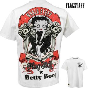 ベティブープ BettyBoop 半袖Tシャツ クルーネック mens アメカジ Tシャツ メンズ(ホワイト白) 432021｜mroutlet