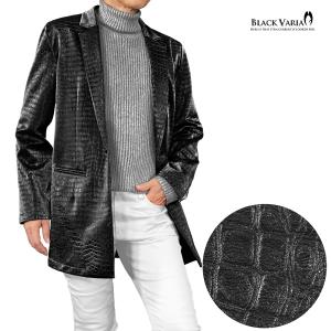 BLACK VARIA（ブラックバリア） ロングジャケット テーラード