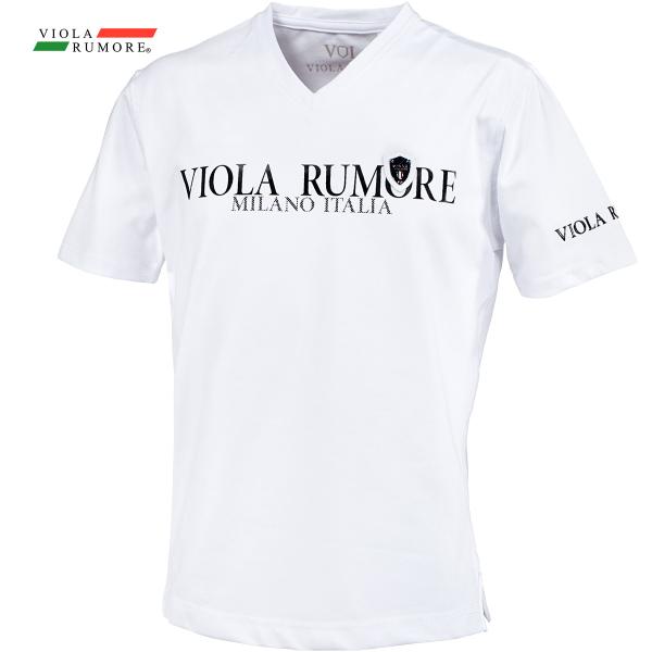 VIOLA rumore ヴィオラルモーレ ビオラ 半袖 Tシャツ Vネック シートPT オーバース...