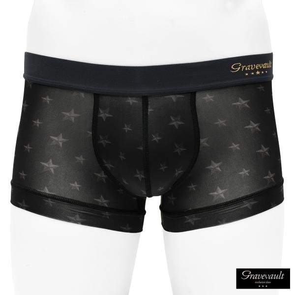 Gravevault ボクサーパンツ ローライズ 星 スター パンツ 日本製 アンダーウェア 下着 ...