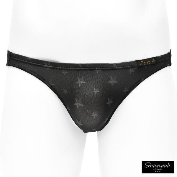 Gravevault フルバック ビキニパンツ 星 スター パンツ 日本製 アンダーウェア 下着 メ...