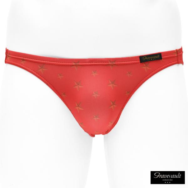 Gravevault フルバック ビキニパンツ 星 スター パンツ 日本製 アンダーウェア 下着 メ...