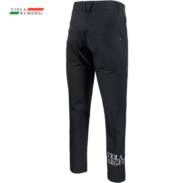 VIOLA rumore ヴィオラルモーレ ビオラ テーパードパンツ ダブルポケット ストレッチ ボ...