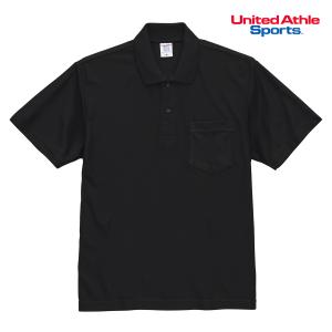 United Athle（ユナイテッドアスレ） 202201 ポロシャツ 半袖 ボタン