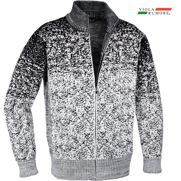 VIOLA rumore ヴィオラルモーレ ビオラ ニット フルジップアップ グラデーション ライト...