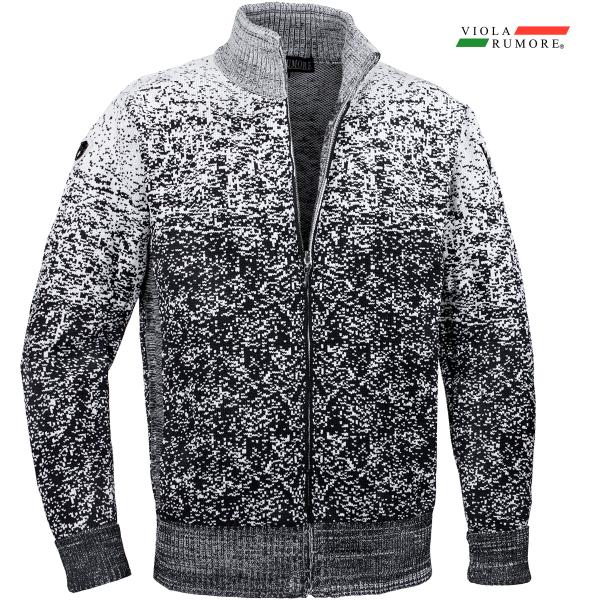 VIOLA rumore ヴィオラルモーレ ビオラ ニット フルジップアップ グラデーション ライト...