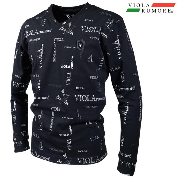 VIOLA rumore:Tシャツ長袖 VIOLA rumore ヴィオラルモーレ ビオラ Tシャツ...