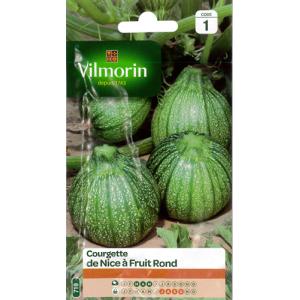 【フランスの野菜の種】Vilmorin社　ズッキーニ・de Nice Fruit Rond v-724｜mrsliving