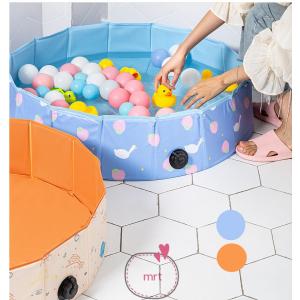 2021新作 折り畳みプール 簡単組み立て 簡易プール プール 子供用 ビニールプール キッズプール 家庭用 小さめ 空気入れ不要 折りたたみ 水遊び プール