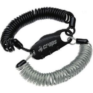 限定モデル クロップス Q3 デュオ マッチョ ワイヤー2本式ケーブル 3桁式ダイヤルロック 3x1...