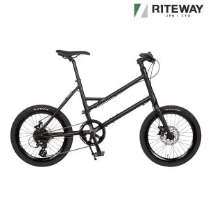 ミニベロ ライトウェイ グレイシア (マットブラック) 2024 RITEWAY GLACIER 小径自転車｜ms-ad