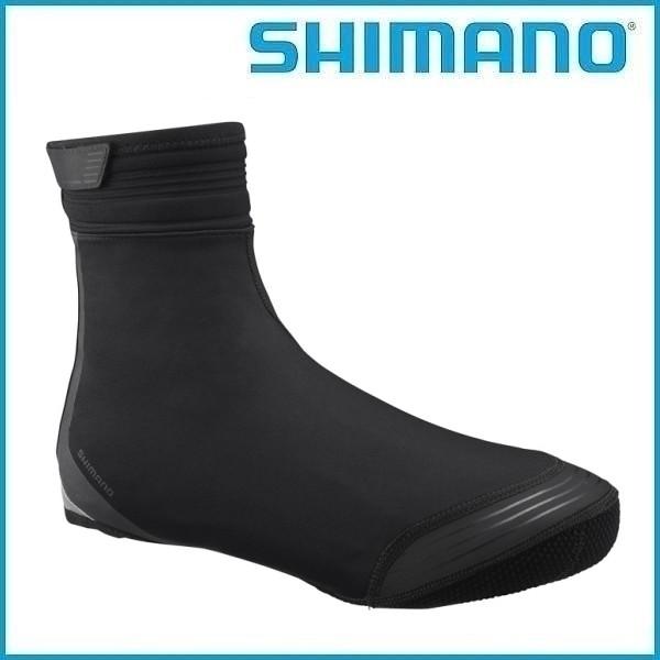 SHIMANO S1100R ソフトシェルシューズカバー (ブラック) シマノ メンズ サイクル シ...