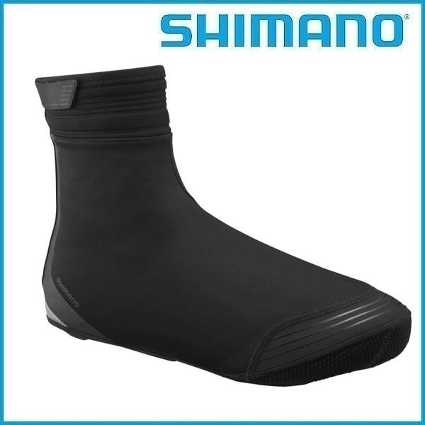 SHIMANO S1100X ソフトシェルシューズカバー (ブラック) シマノ メンズ サイクル シ...