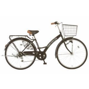シティサイクル シオノ オーシャンカラクラブ 26 外装6段 オートライト (フラットブラック) S...
