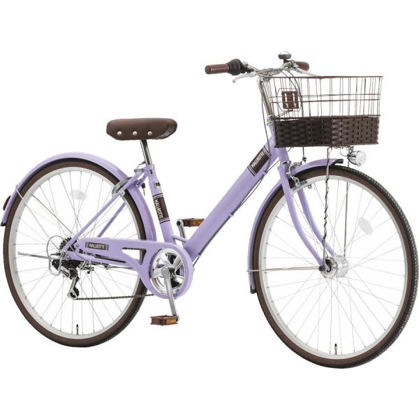 子供用自転車 シオノ マルロット 26 外装6段 オートライト (NJラベンダー) 26VK-S-6...