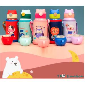 水筒 子供 ストロー 軽い コップ付き 2way...の商品画像