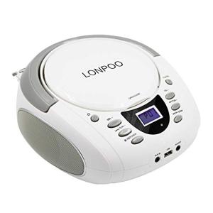 cd プレーヤーbluetooth対応 FMラジオ MP3再生 ブルートゥース