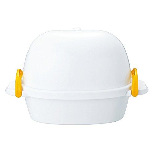 曙産業 ゆでたまご器 2個用 約全幅16.8×奥行10.1×全高10.5cm 日本製 RE-277 ...