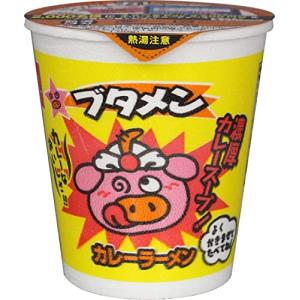 公式おやつカンパニー ブタメンカレーラーメン 35g×15個ミニカップ ラーメン 大人買い 即席 駄菓子 夜食